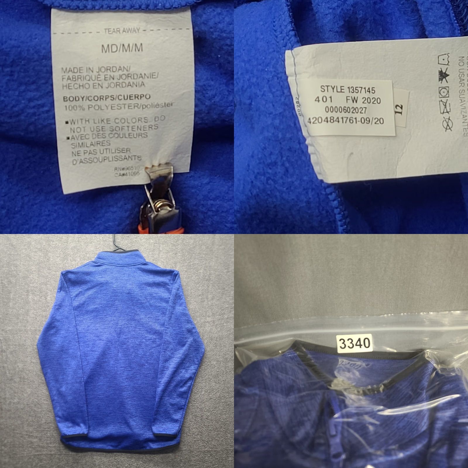 Under Armour Under Armour Fleece Mens M Coldgear 1/4 Zip Loose Fit Tech Pro Athleisure Sweatshirt Shirt Zip Mock Neck Blue Size US M / EU 48-50 / 2 - 8 Thumbnail