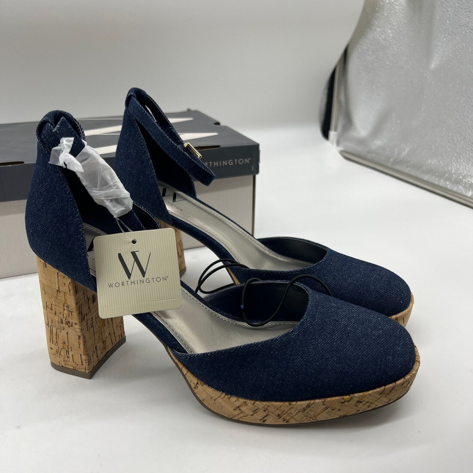 Other Worthington Womens Panama Block Heel Pumps Size US 9 / IT 39 - 1 Thumbnail