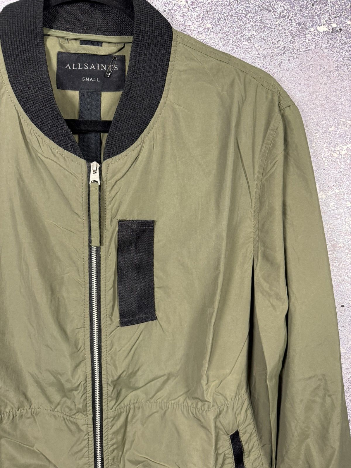 Allsaints Allsaints Sonne Bomber Nylon Men’s MJ017Q Light Jacket S sz Size US S / EU 44-46 / 1 - 6 Thumbnail