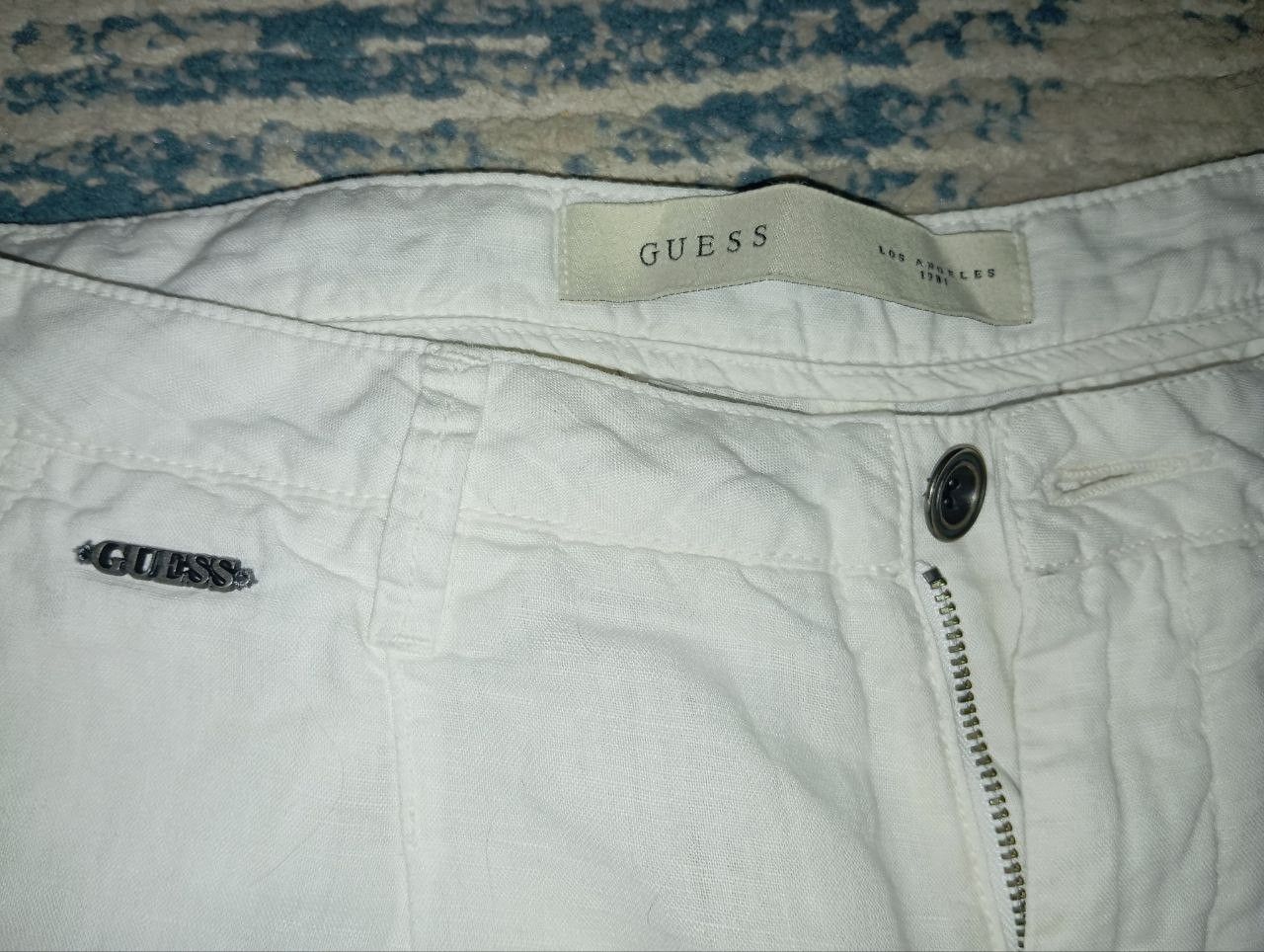 Guess Guess Los Angeles 1981 White Archive Shorts. Size US 29 - 3 Thumbnail