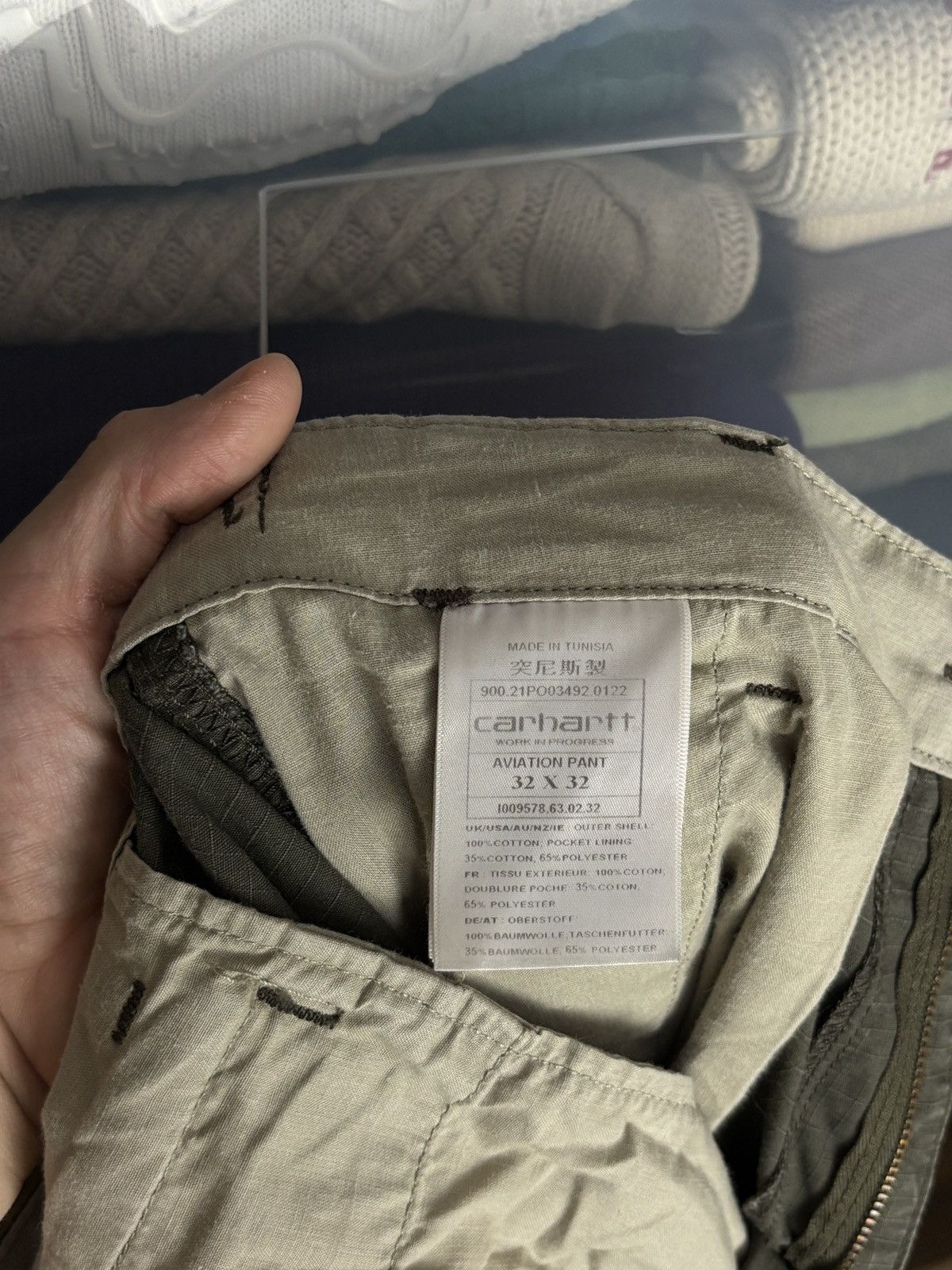 Carhartt Carhartt Aviation Pants Vintage Cargo Military Army Workwear Size US 32 / EU 48 - 10 Thumbnail
