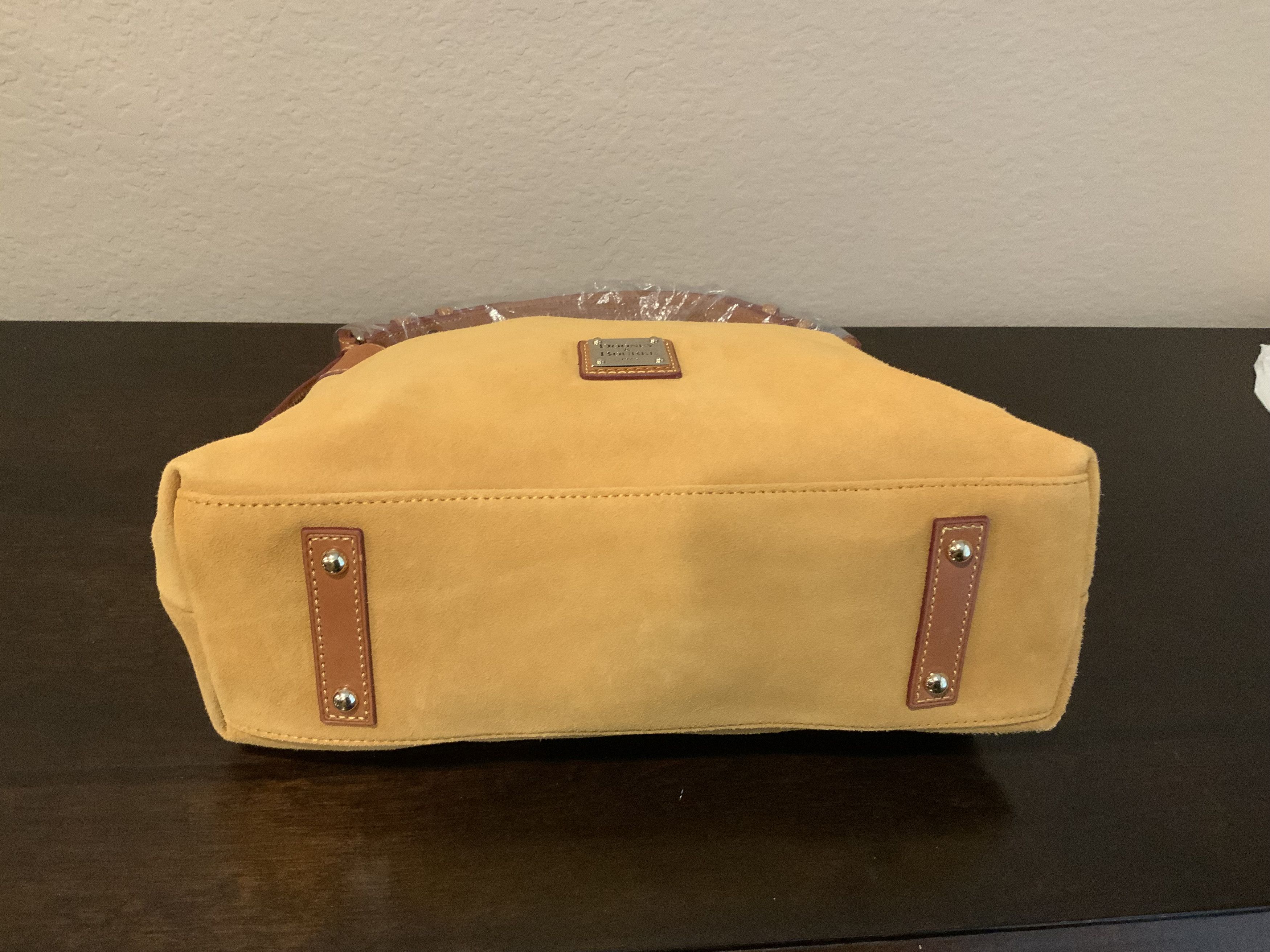 Dooney & Bourke Palomino Suede and Leather Shoulder Bag Size ONE SIZE - 5 Thumbnail