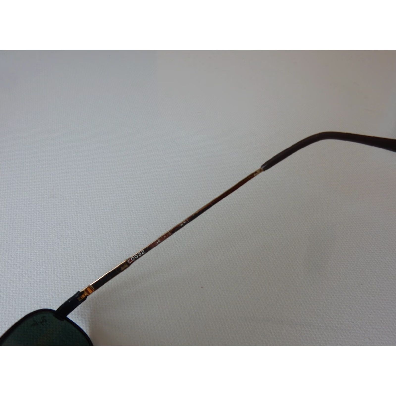 Vintage VTG Ray-Ban Sunglasses Men 50032 Black & Gold B&L San Francisco Collection Sunglasses Bausch & Lomb Size ONE SIZE - 6 Thumbnail