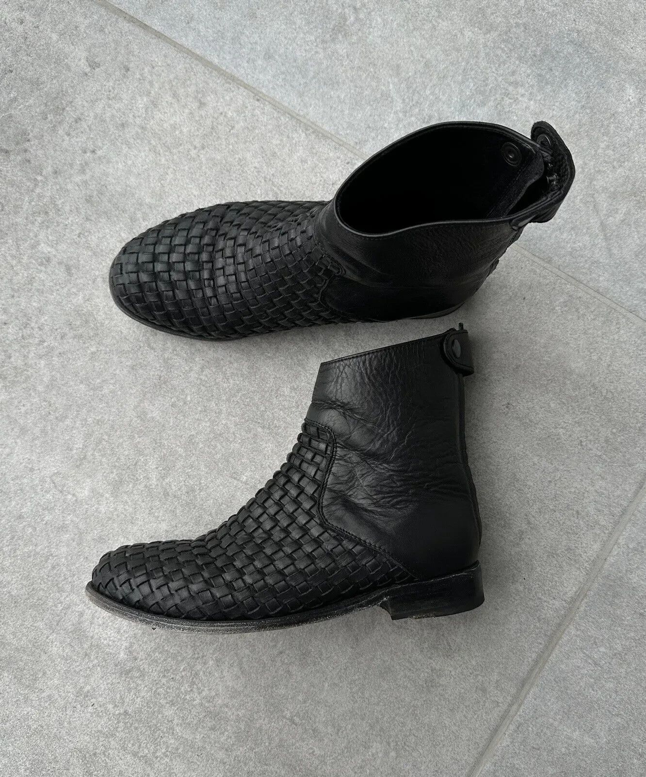 The Last Conspiracy The Last Conspiracy Audley Interlace Ankle Boots Woven Size US 8 / IT 38 - 2 Thumbnail