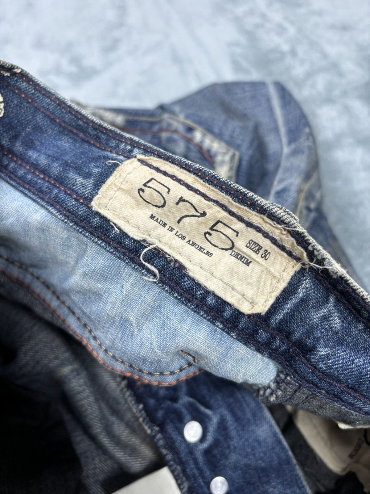Other 575 Distressed Flared Denim Jeans. S016 Size US 29 - 9 Thumbnail