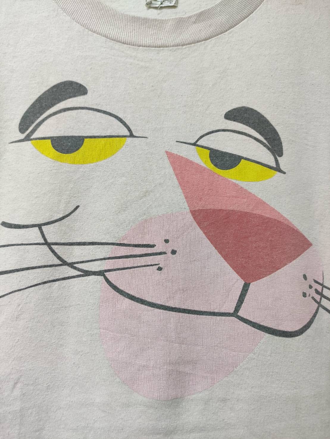 Cartoon Network × Vintage Vtg 00's Pink Panther Big Face T-Shirt Size US L / EU 52-54 / 3 - 3 Thumbnail