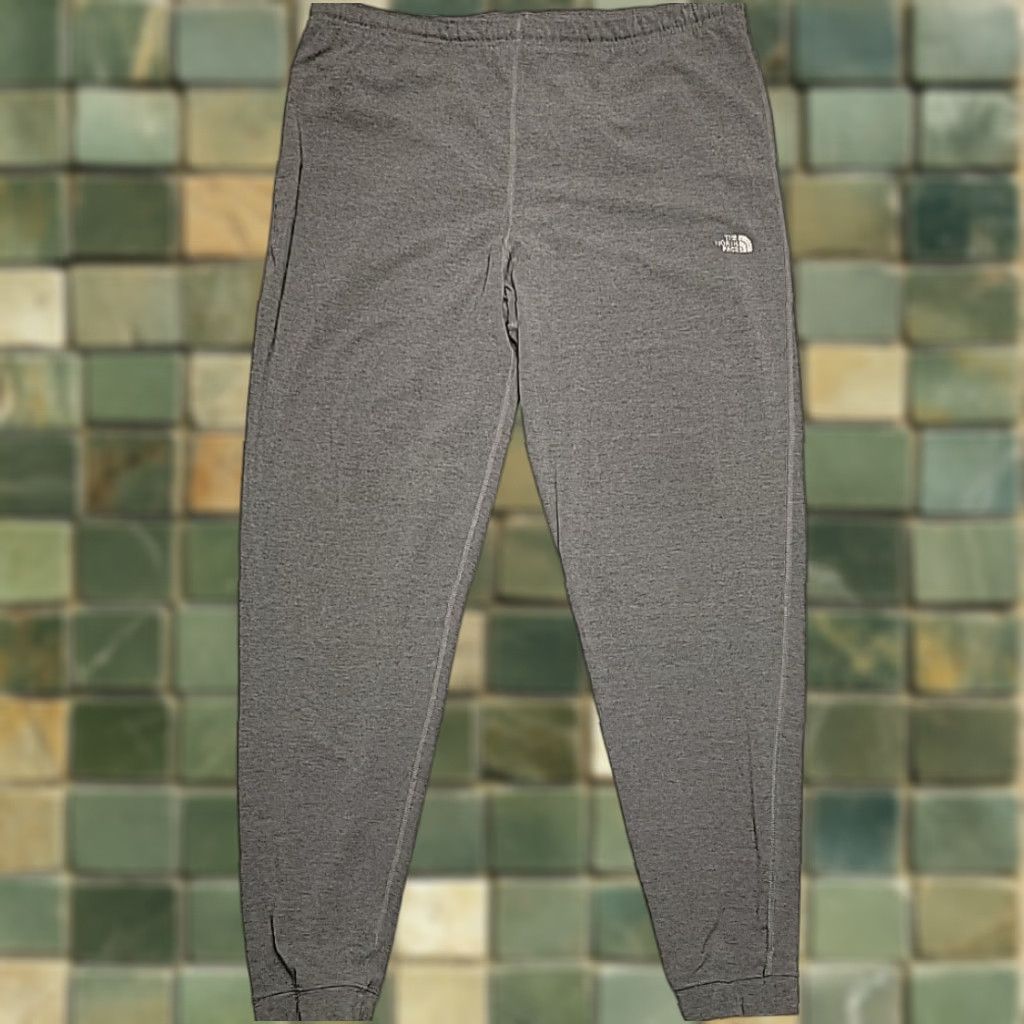 The North Face VINTAGE The North Face Pants Mens XL Gray Stretch Drawstring Waist Casual Comfort Size US 36 / EU 52 - 1 Thumbnail