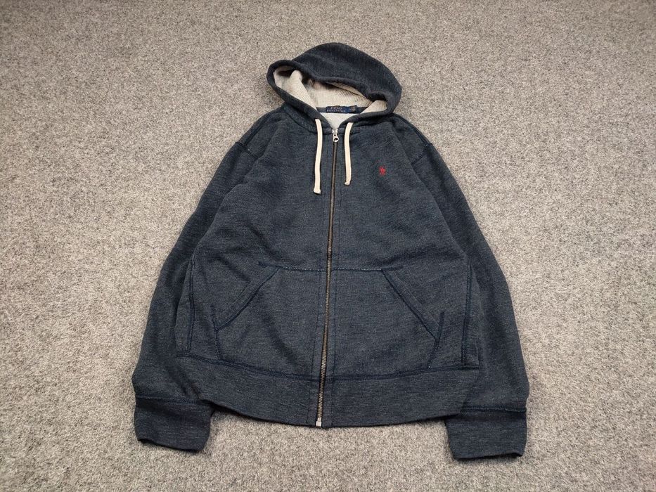 Polo Ralph Lauren Polo Ralph Lauren Blank Logo Cotton Zip Hoodie ...