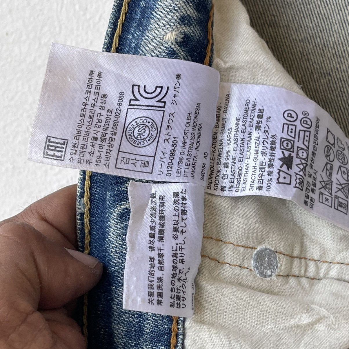 Levi's Vintage Levi's 508 Regular Taper Denim Jeans Distressed Size US 34 / EU 50 - 21 Thumbnail