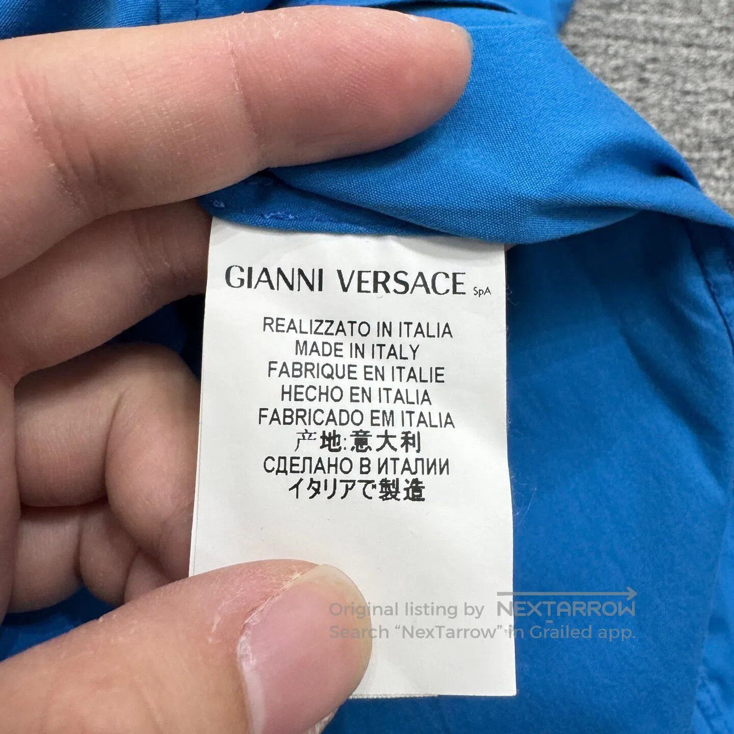 Versace Versace size38 Leisure short-sleeved shirt| Size US XXS / EU 40 - 5 Thumbnail