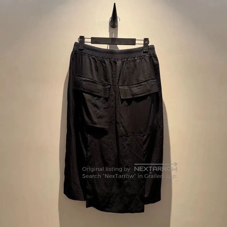 Rick Owens Rick Owens Silk Drawstring Shorts. Size US 37 - 5 Thumbnail