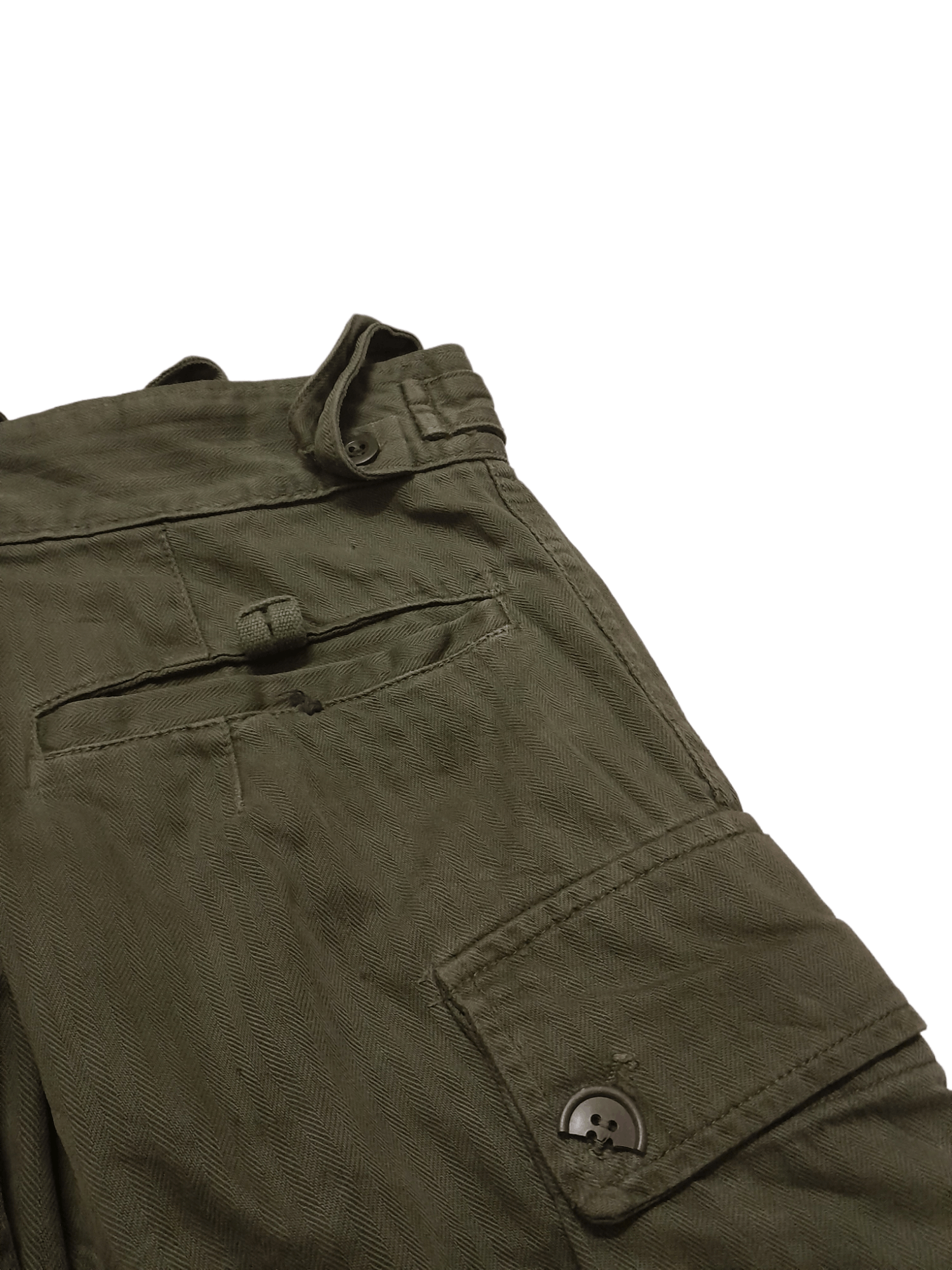 Vintage KL BAWI 1968 Herringbone Trouser (S162) Size US 28 / EU 44 - 8 Thumbnail