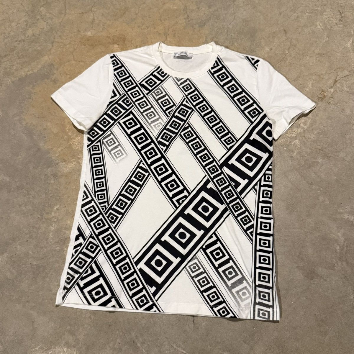 Versace Versace Collection Greek Fret Baroque Print Tee Size US S / EU 44-46 / 1 - 2 Thumbnail
