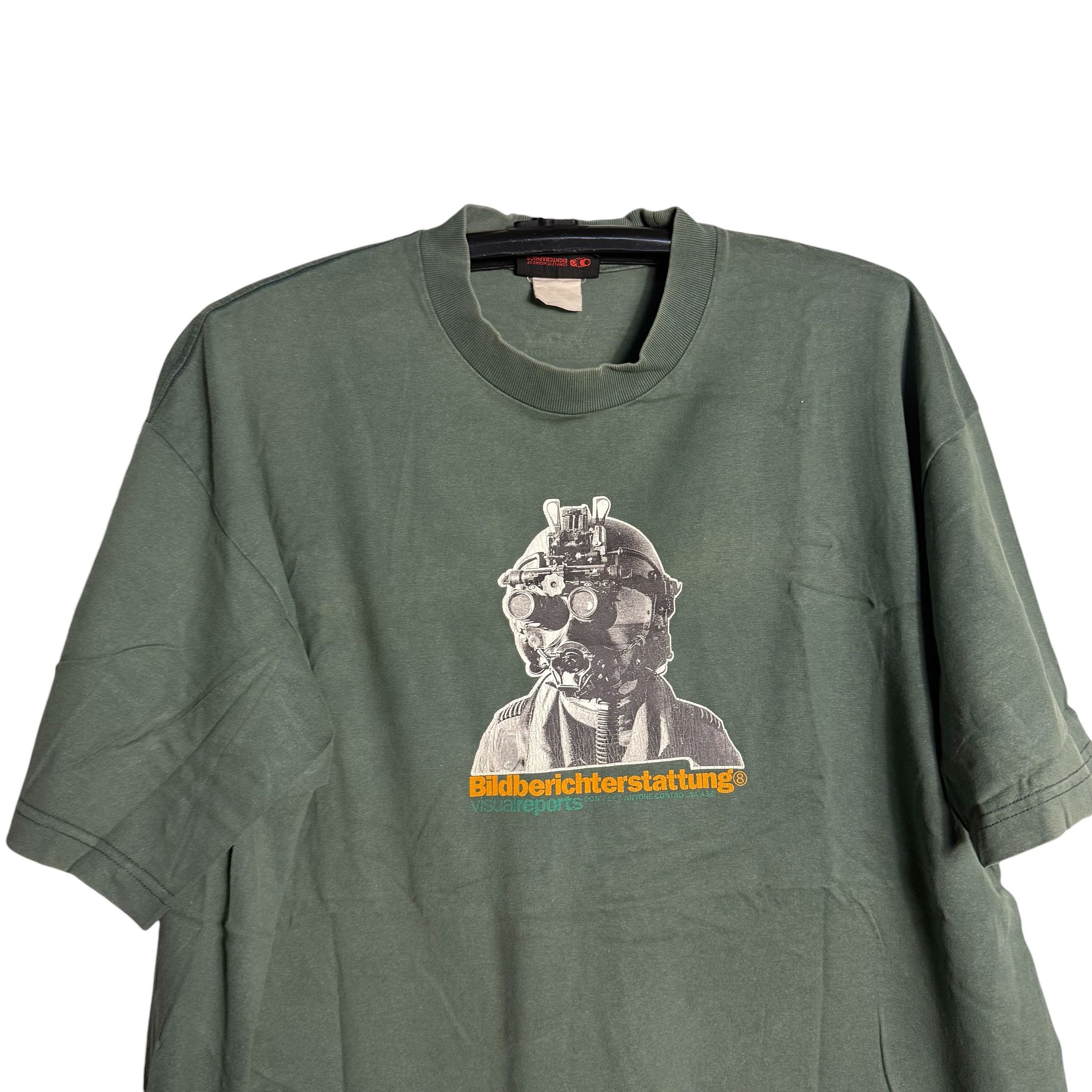 Japanese Brand 🔥RARE🔥Vintage Visual Reports Streetwear T-shirt Size US XL / EU 56 / 4 - 2 Thumbnail