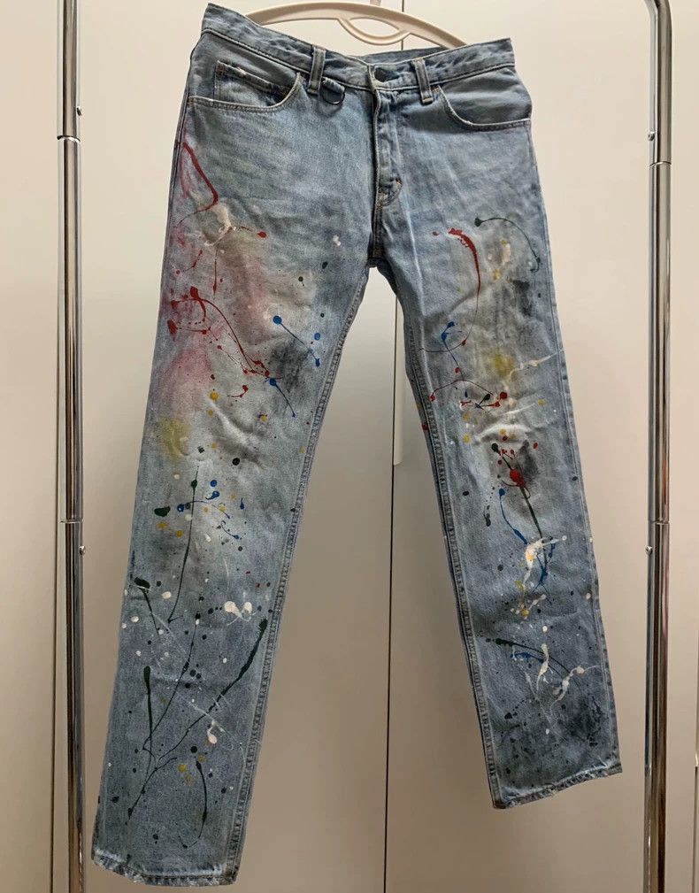 Number (N)ine Number (N)ine Ink Cow 06SS Jeans 2503-Nextarrow Size US 28 / EU 44 - 4 Thumbnail