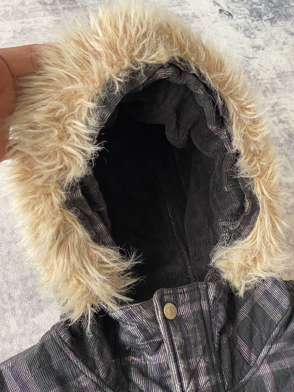 Japanese Brand × Tornado Mart Vintage Dept Fur Raccoon Jacket Goa Hoodies Size US L / EU 52-54 / 3 - 4 Thumbnail