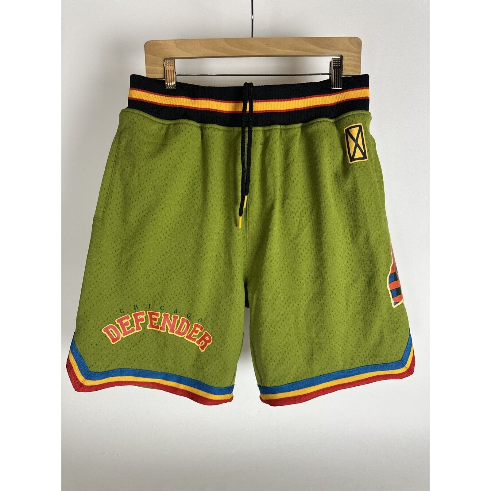 Mitchell & Ness Mitchell & Ness Hebru Brantley Mesh Shorts Green Men’s L Size US 34 / EU 50 - 1 Thumbnail