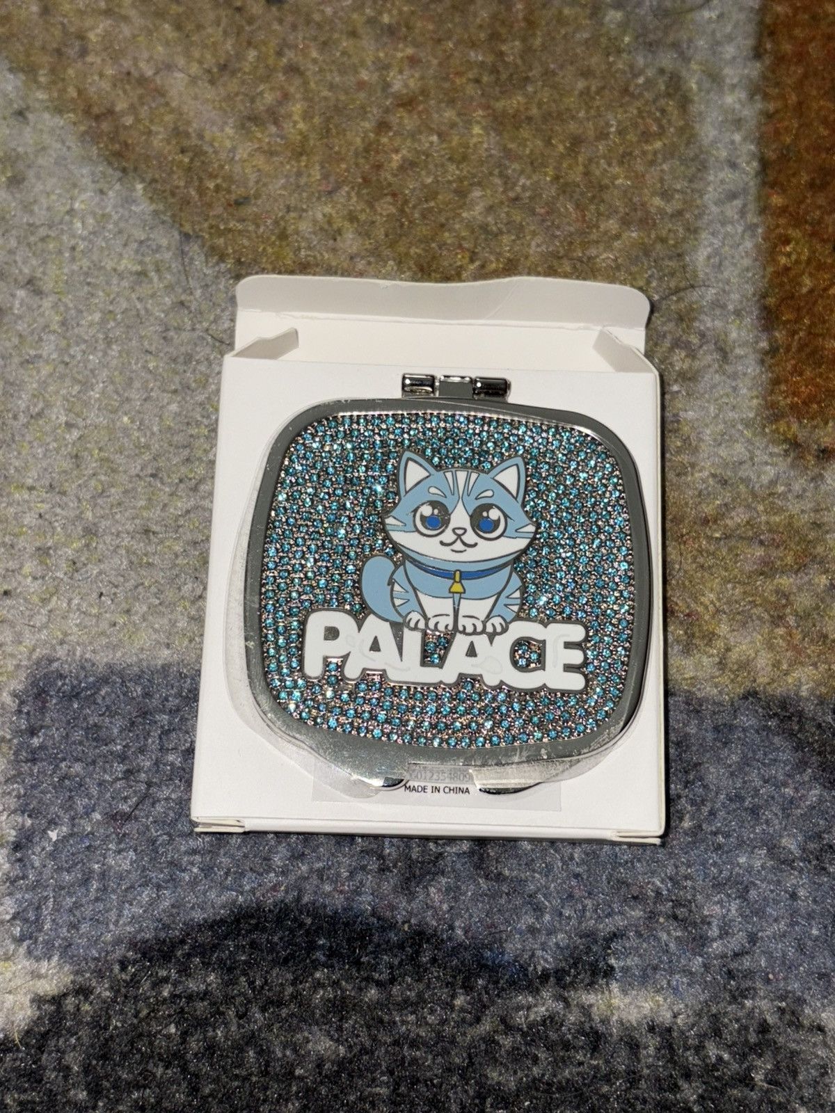 Palace Palace Kitty Compact Mirror Blue Size ONE SIZE - 1 Thumbnail