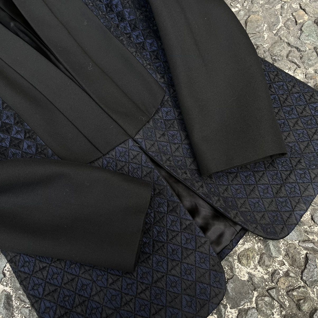 Sandro Sandro Geometric Panel Tuxedo Jacket Size XS / US 0-2 / IT 36-38 - 4 Thumbnail