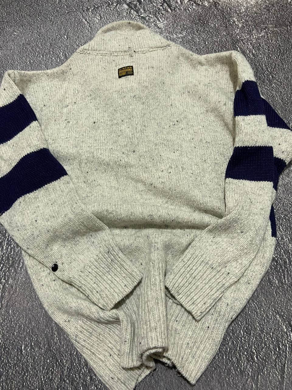 G-Star Vintage G Star Raw big print wool sweater Size US L / EU 52-54 / 3 - 5 Thumbnail