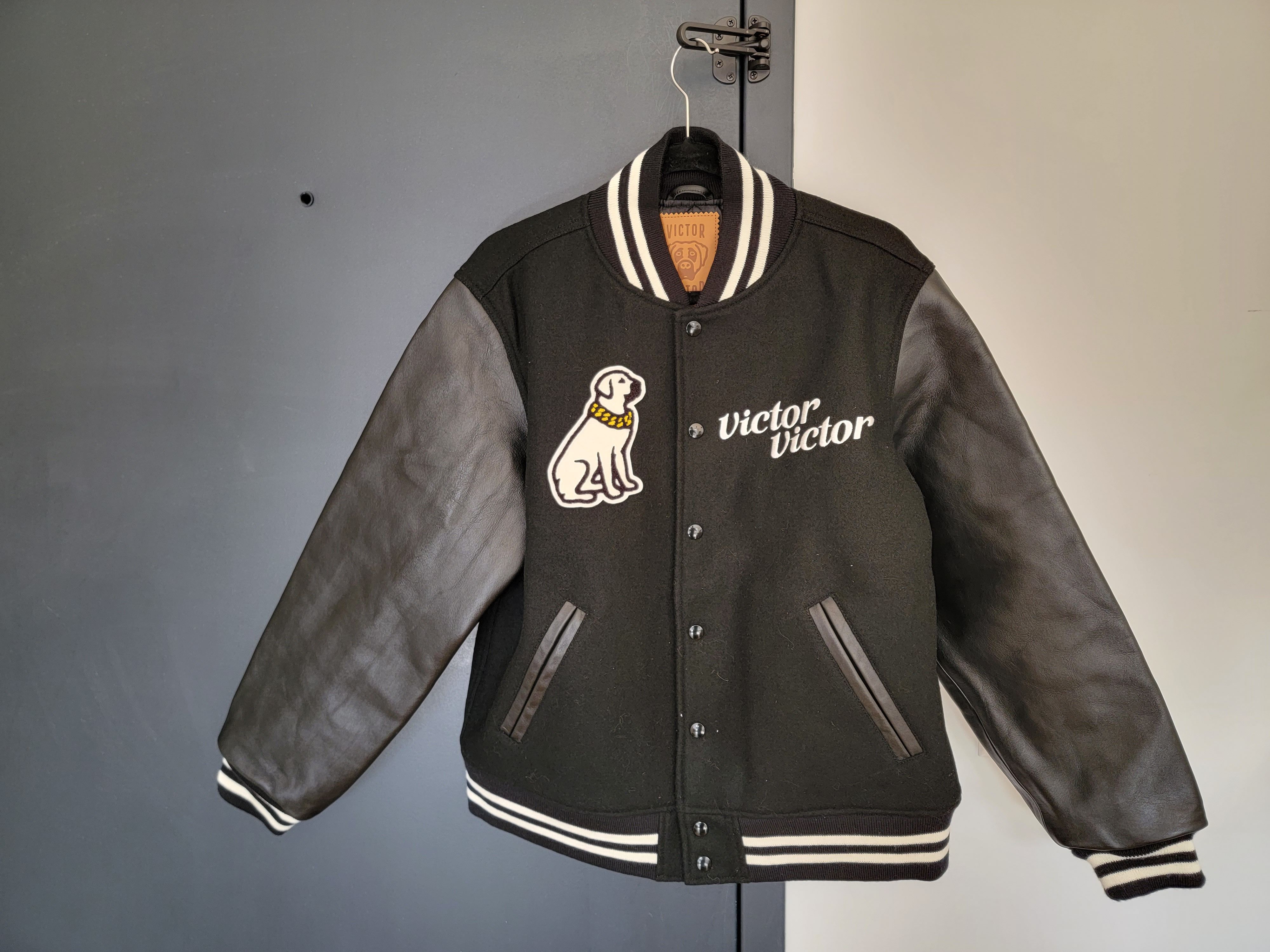 Human Made Victor Victor Varsity Jacket 2023 | Grailed