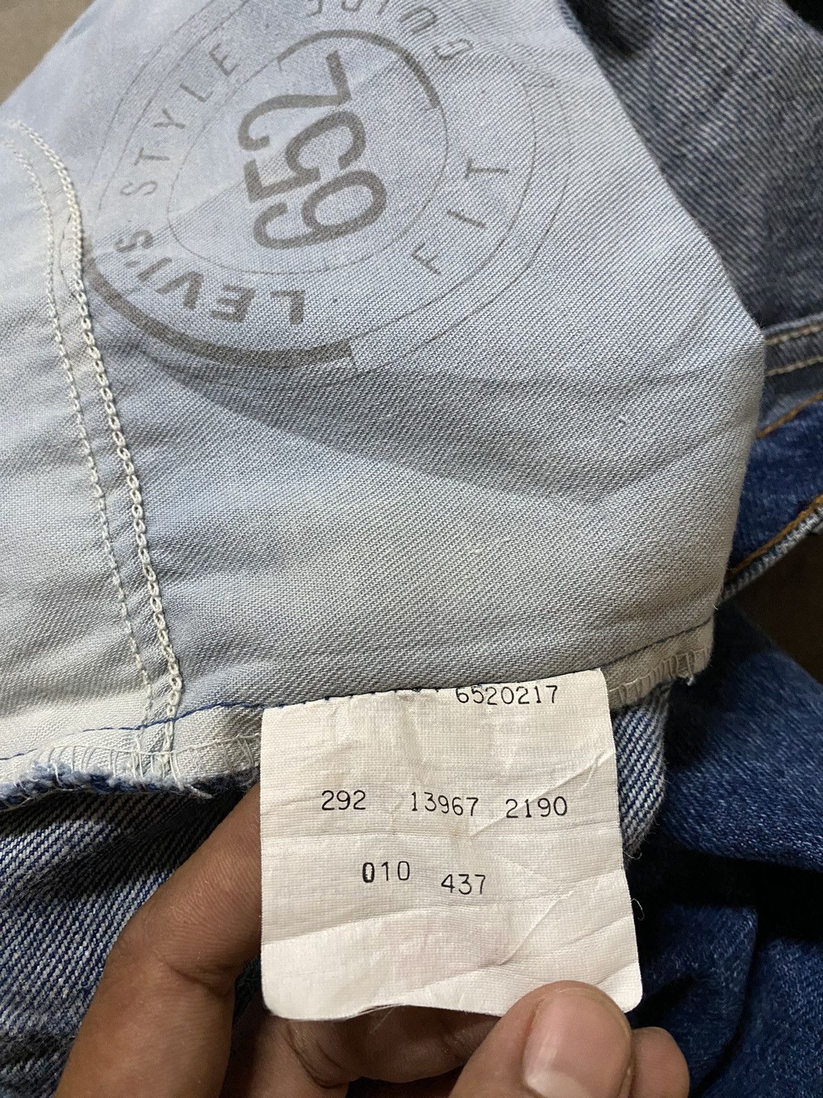 JNCO × Levi's Levis 652 Ballon Style Fit Guide Y2K Baggy Size US 34 / EU 50 - 11 Thumbnail