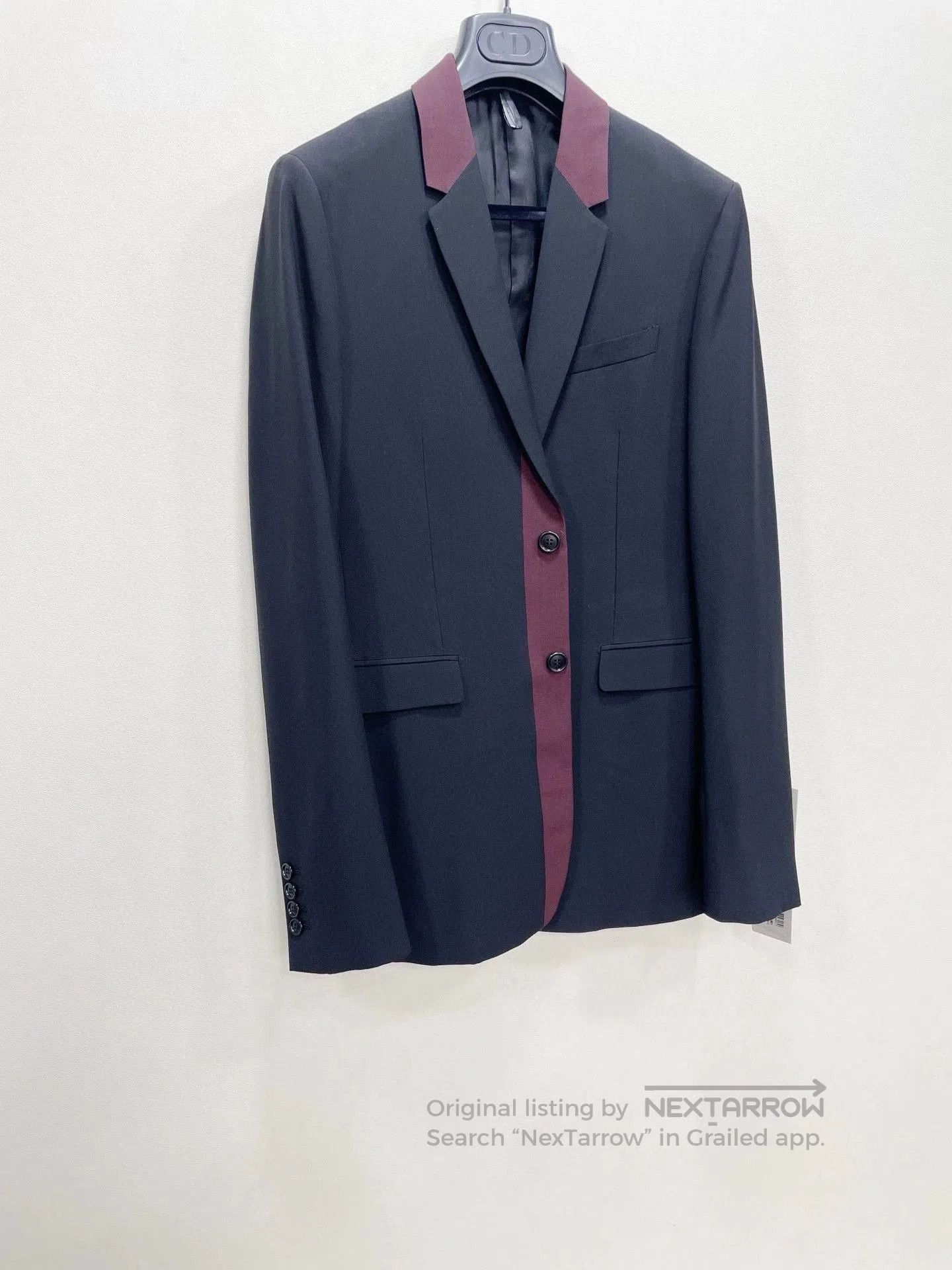 Dior dior wool blend suit jacket for men. Size US M / EU 48-50 / 2 - 2 Thumbnail