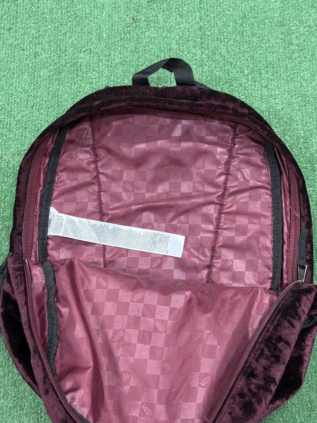 Vans Vans Deena II Crushed Velvet Backpack Size ONE SIZE - 3 Thumbnail