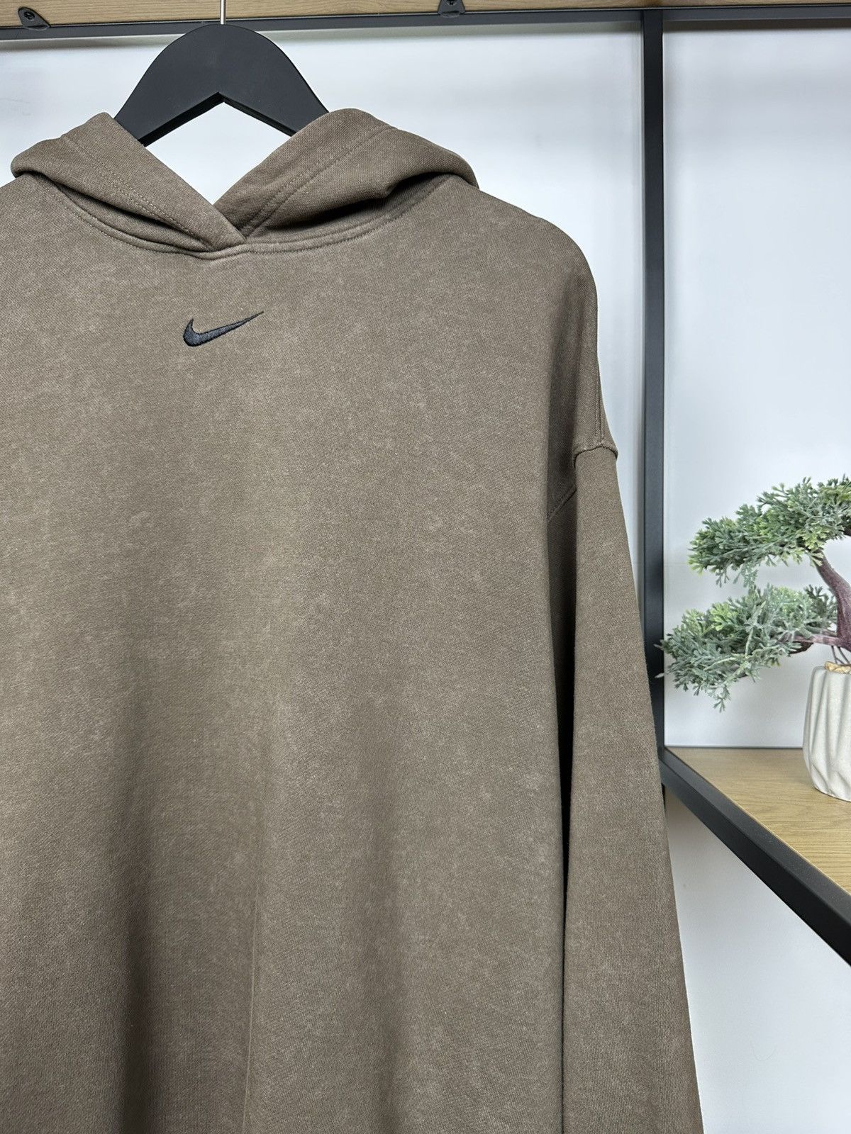 Nike Nike NSW Essential Washed Fleece Hoodie L Size Oversized Size US L / EU 52-54 / 3 - 3 Thumbnail