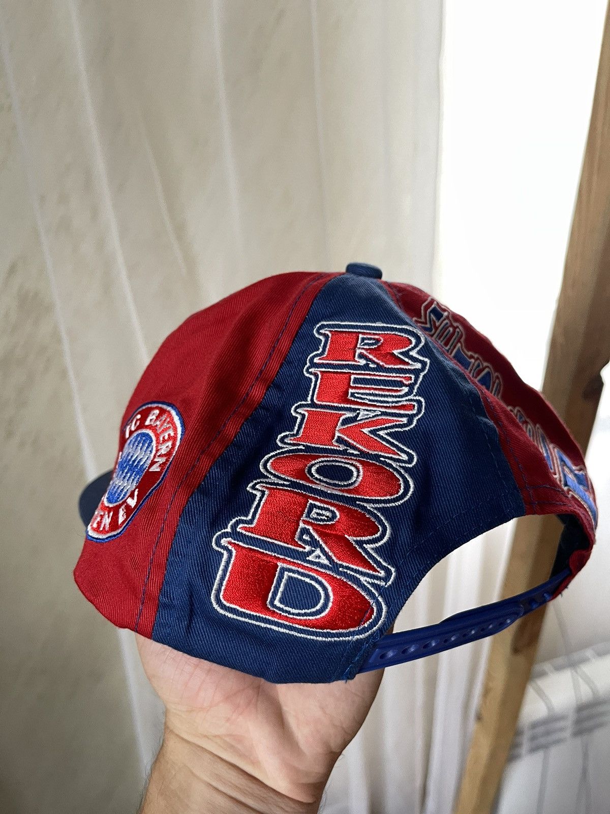 Vintage Retro FC Bayern Munchen Vintage 90s Embroidered Soccer Cap Size ONE SIZE - 8 Thumbnail
