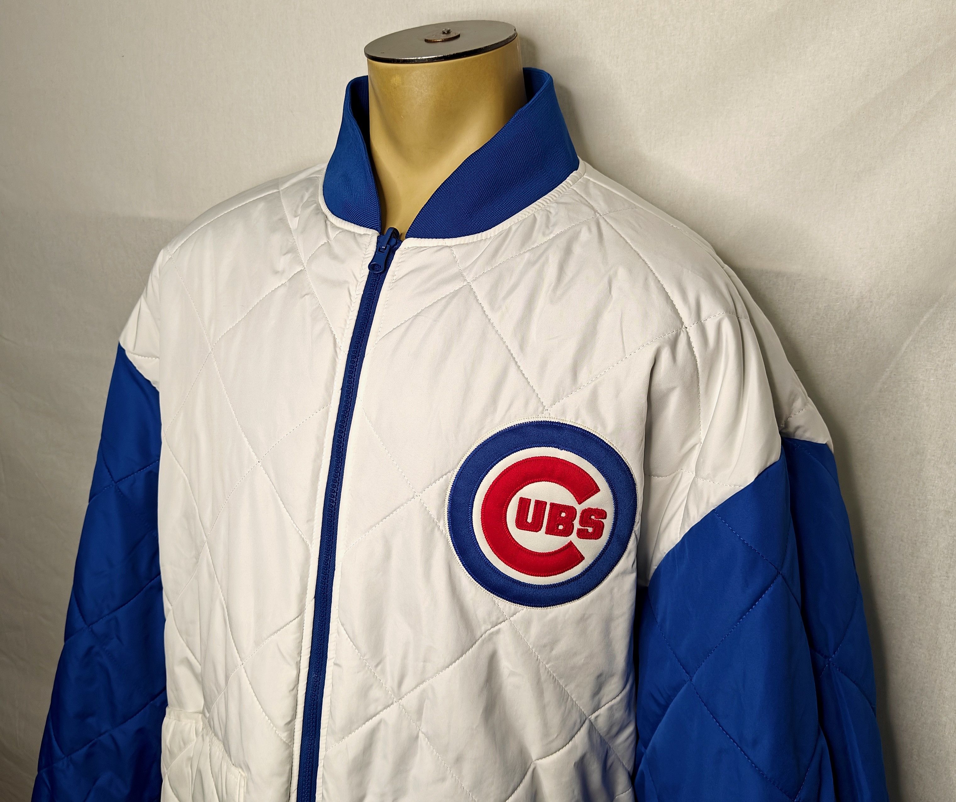 Majestic NWT Majestic Chicago Cubs MLB reversible quilted jacket 3XT Size US XXL / EU 58 / 5 - 4 Thumbnail