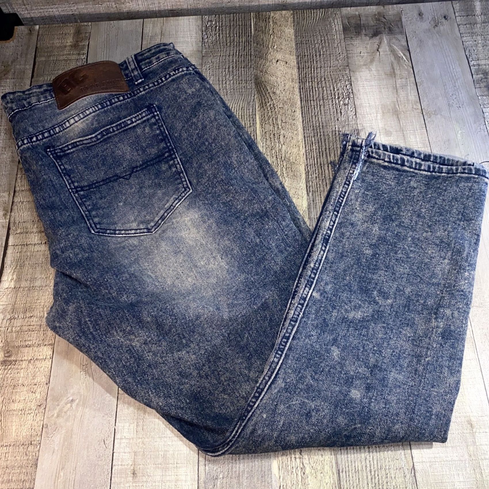 Denime Blue Cult Denim Jeans - Distressed - 40x32 - Men - Regular - 40 Denim Pants Blue 40x32 Distressed Jeans Men Regular Blue Cult Size US 40 / EU 56 - 2 Thumbnail