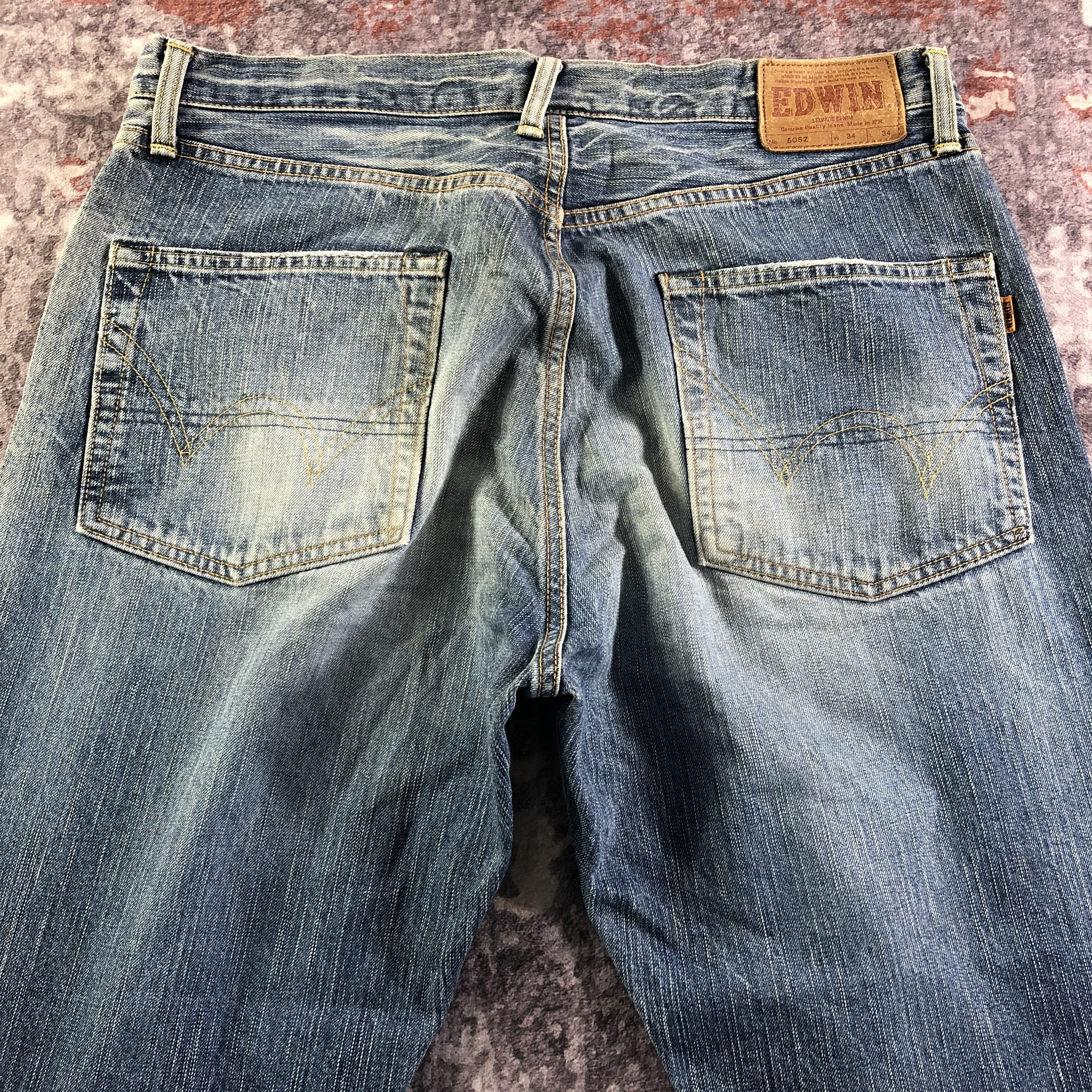 Edwin Vintage Edwin 505 Selvedge Jeans-JM3613 Size US 36 / EU 52 - 5 Thumbnail