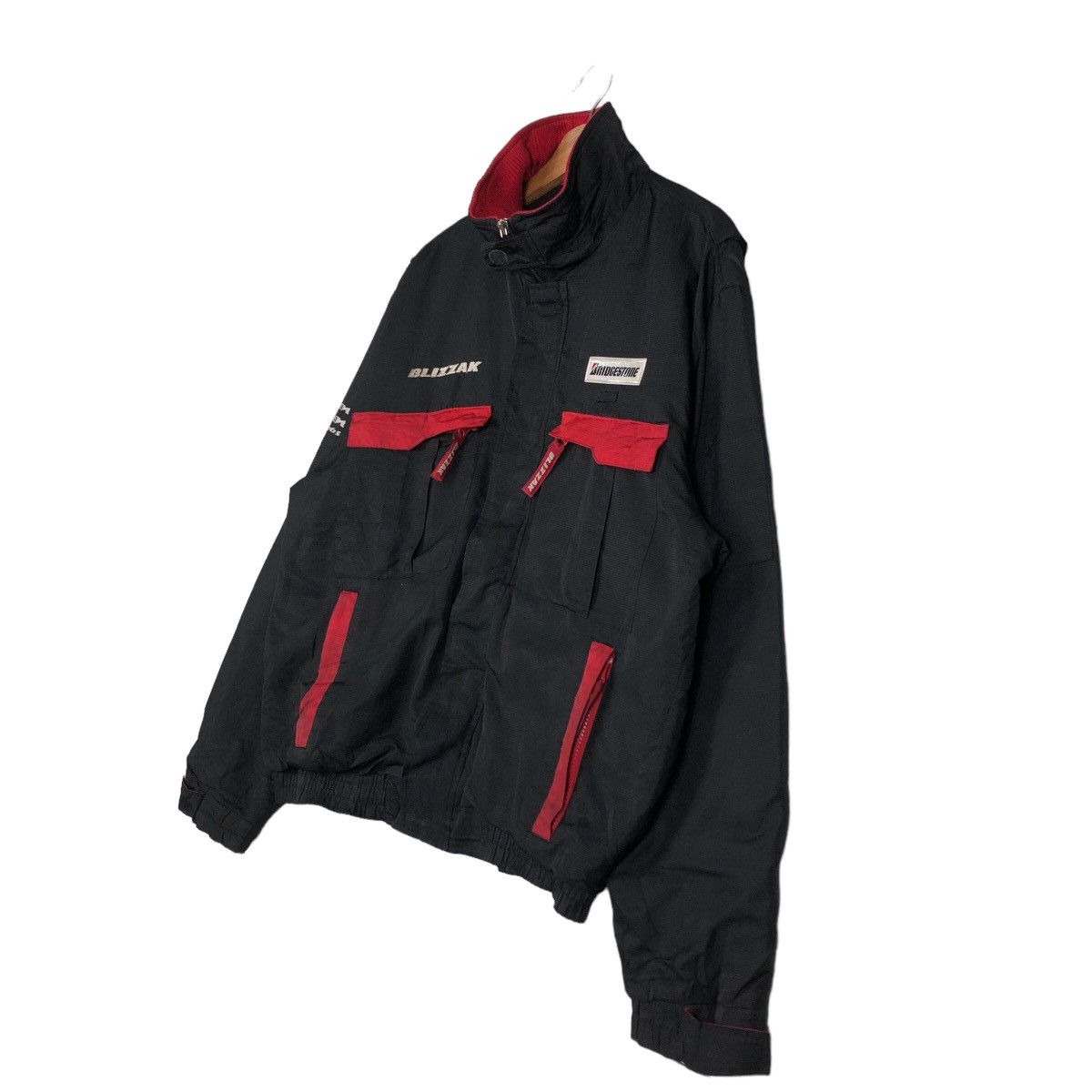 Japanese Brand 🔥Vintage Bomber Jacket Worker Bridgestone Big Logo Size US L / EU 52-54 / 3 - 2 Thumbnail