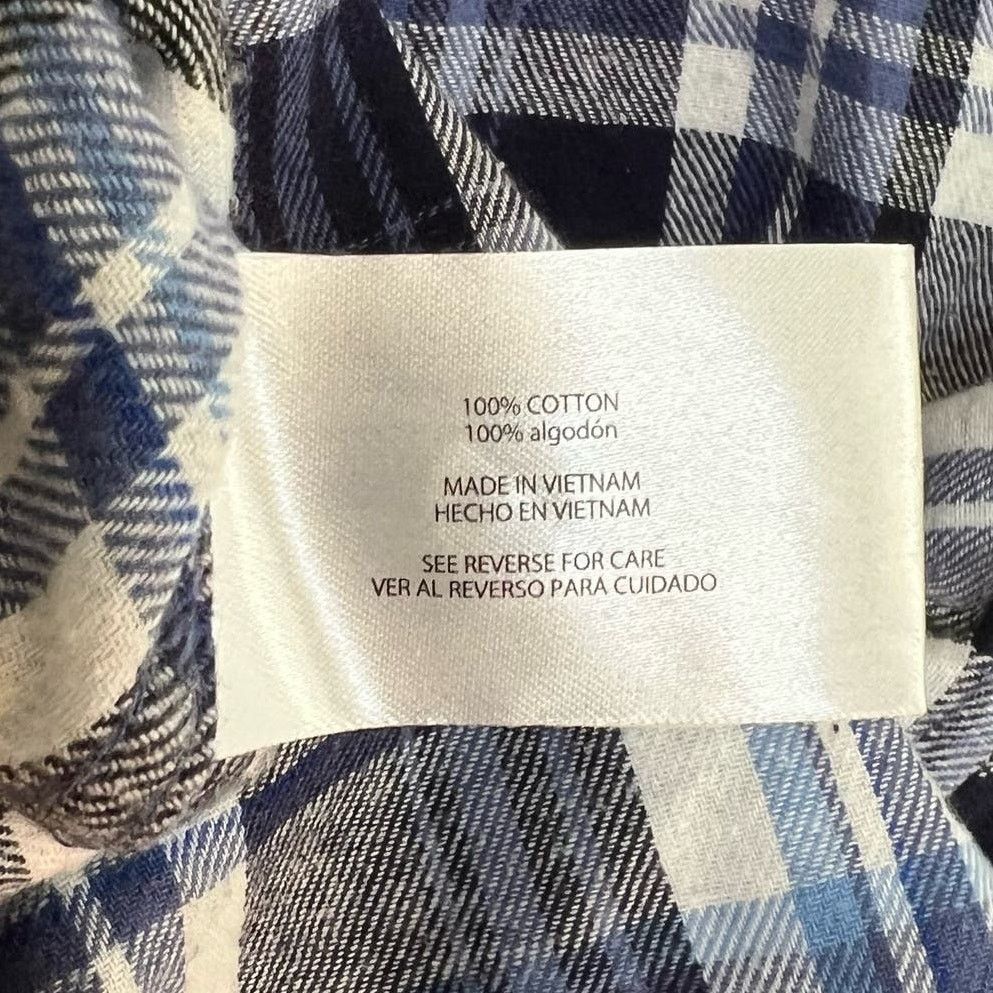 Woolrich Woolen Mills Woolrich Blue Plaid Button Up XXL Womens Plus Button Pocket Size XXL / US 16-18 / IT 52-54 - 5 Thumbnail