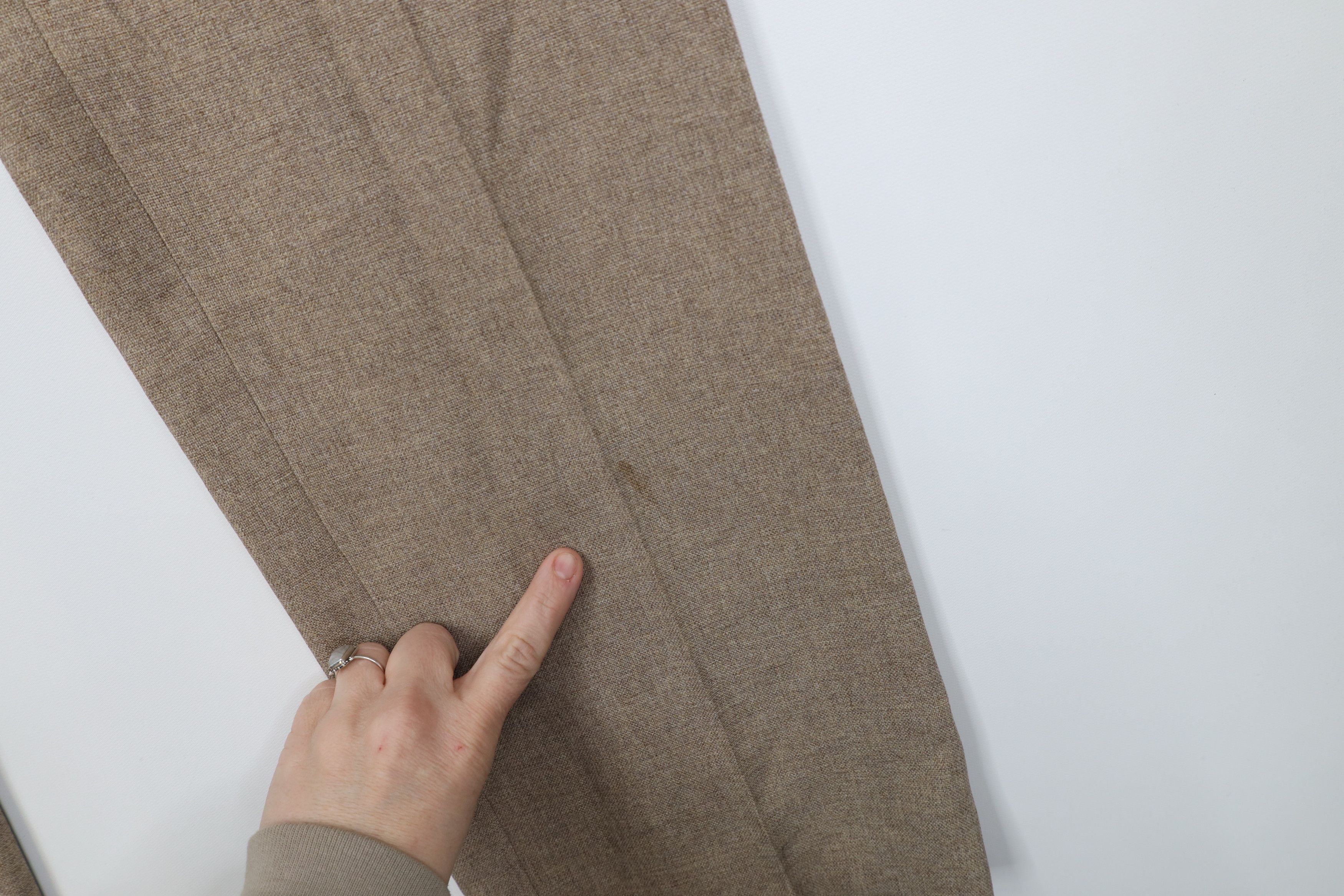 Levi's Vintage 70s Levis Wide Leg Chino Pants Heather Brown USA Size US 30 / EU 46 - 5 Thumbnail