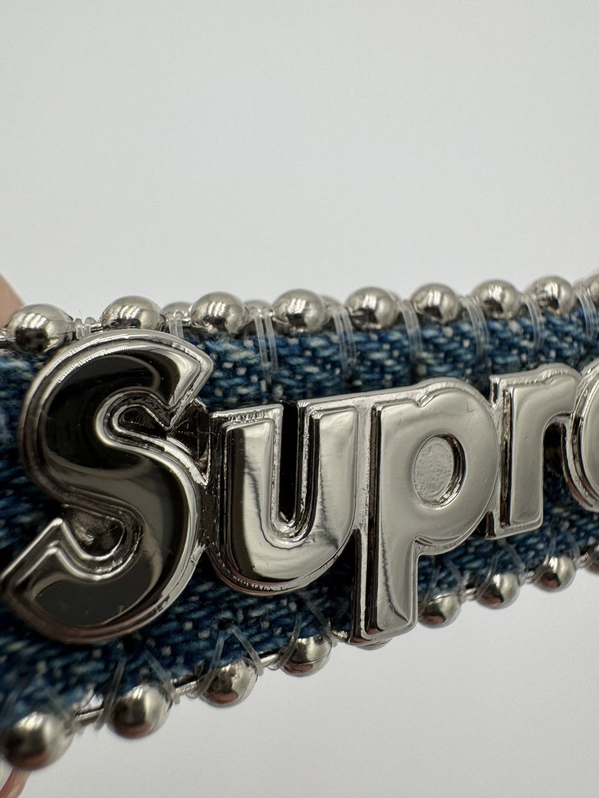 Supreme®/b.b. Simon Denim Keychain Supreme b.b. Simon Denim Keychain (SS25) - $68