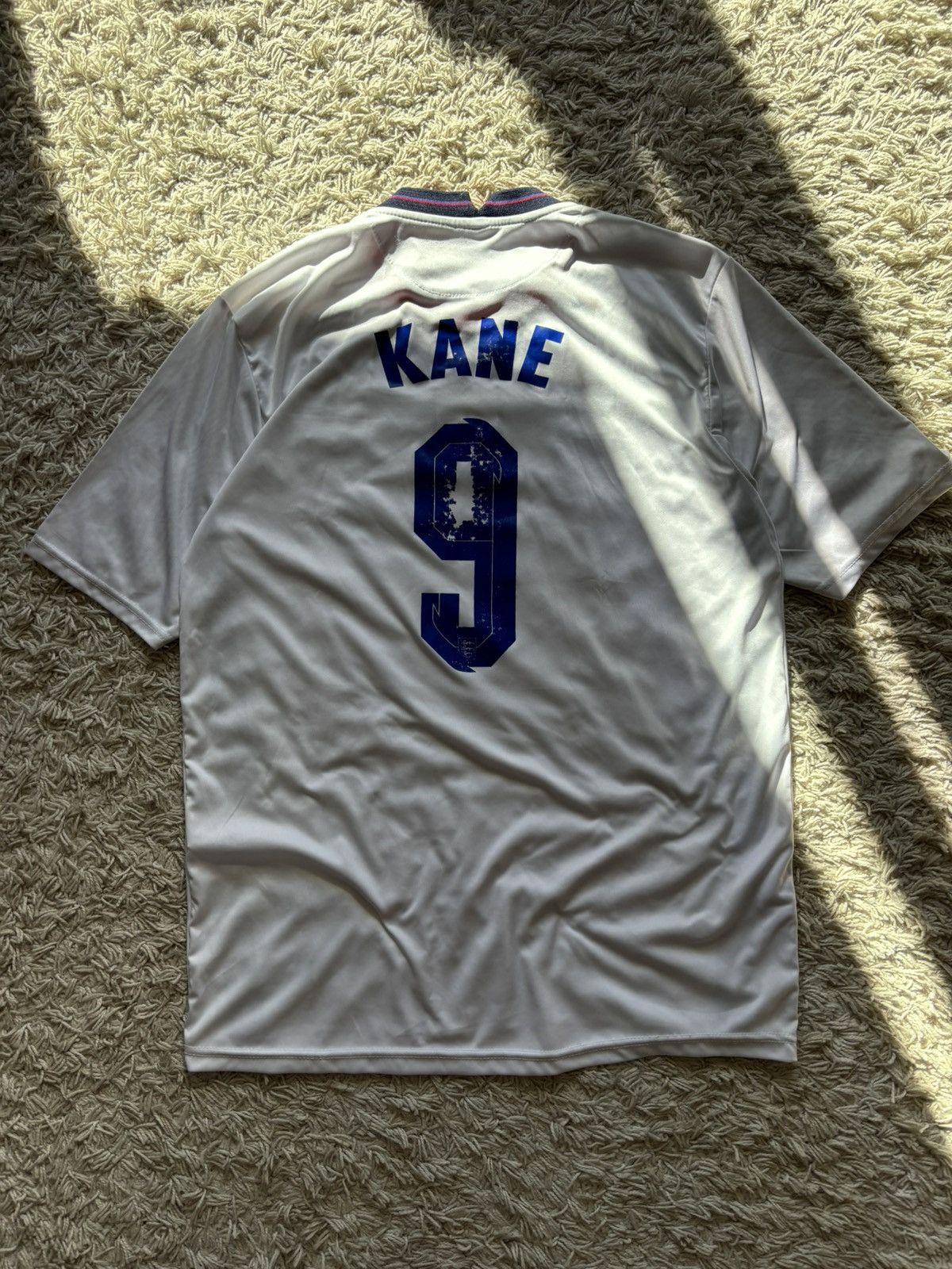 Nike × Vintage Vintage Soccer Jersey Nike England Harry Kane 9 Size US L / EU 52-54 / 3 - 5 Thumbnail