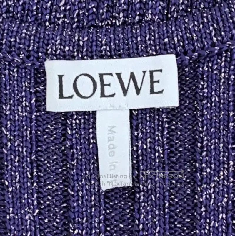 Loewe Loewe Deep Blue Fitted Dress . Size S / US 4 / IT 40 - 6 Thumbnail