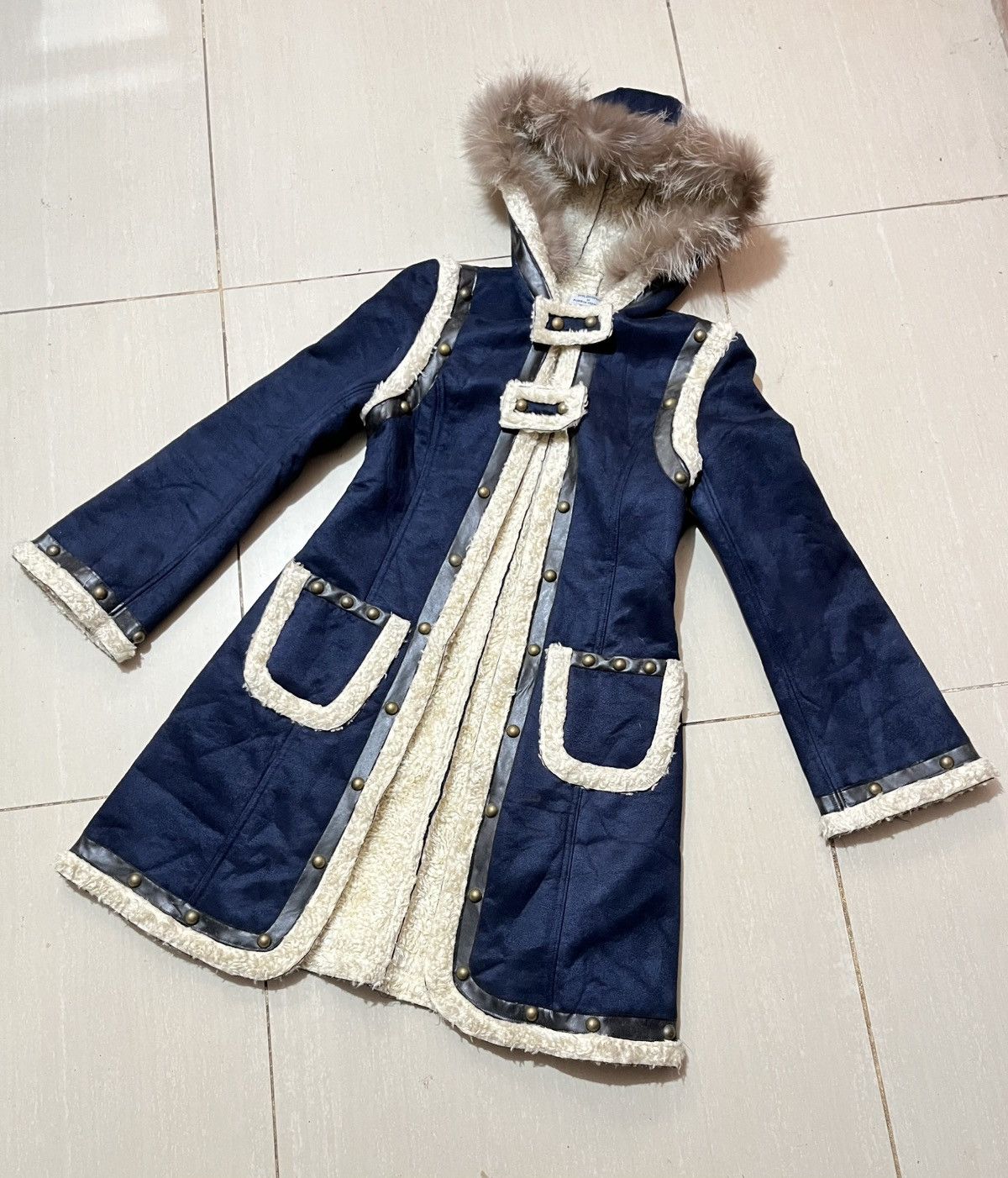 Alberta Ferretti Vintage Alberta Ferretti Shearling Coat Size S / US 4 / IT 40 - 1 Thumbnail