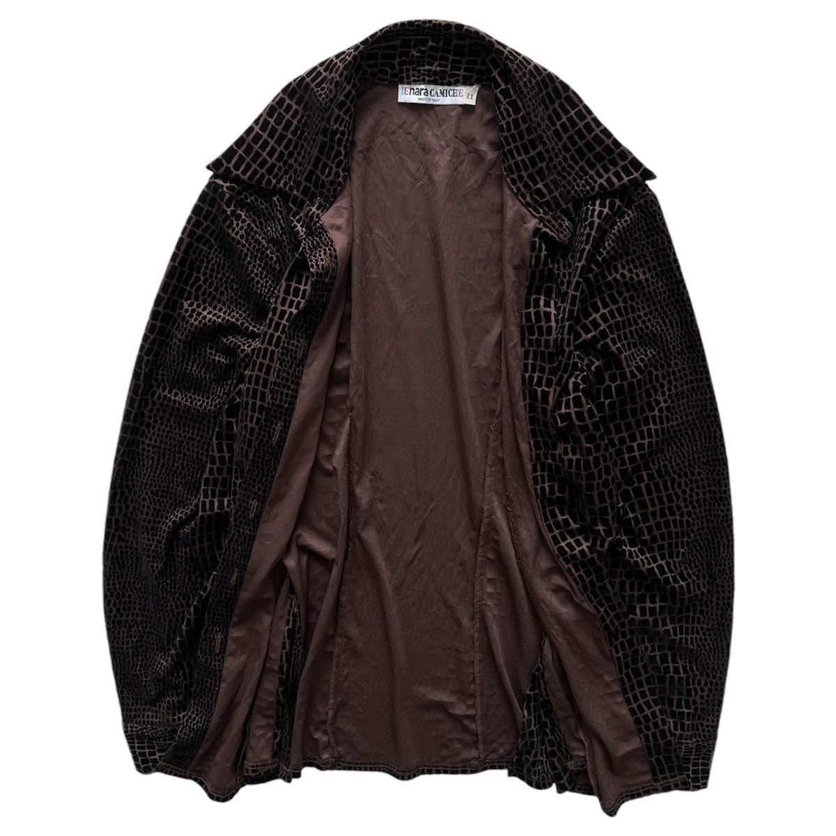 Other NARACAMICIE ALL-OVER DESIGN VELVET BURNOUT SHIRT Size M / US 6-8 / IT 42-44 - 8 Thumbnail