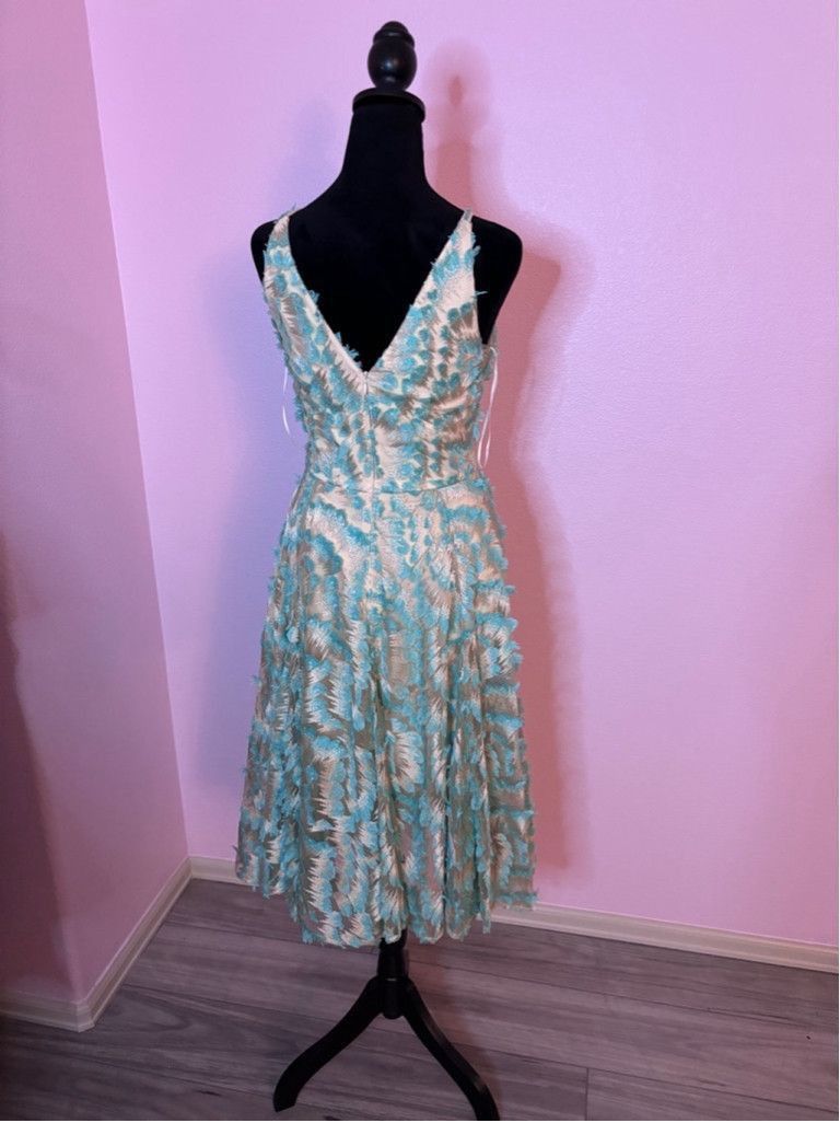 Dress the Population Women's Dress the Population Dress, Blue, Size S Size S / US 4 / IT 40 - 2 Thumbnail