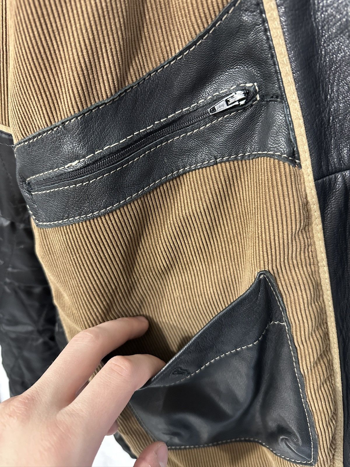 Gimo's Gimo’s Italy Leather Jacket – 100% Pelle Leather – Black Size US L / EU 52-54 / 3 - 12 Thumbnail