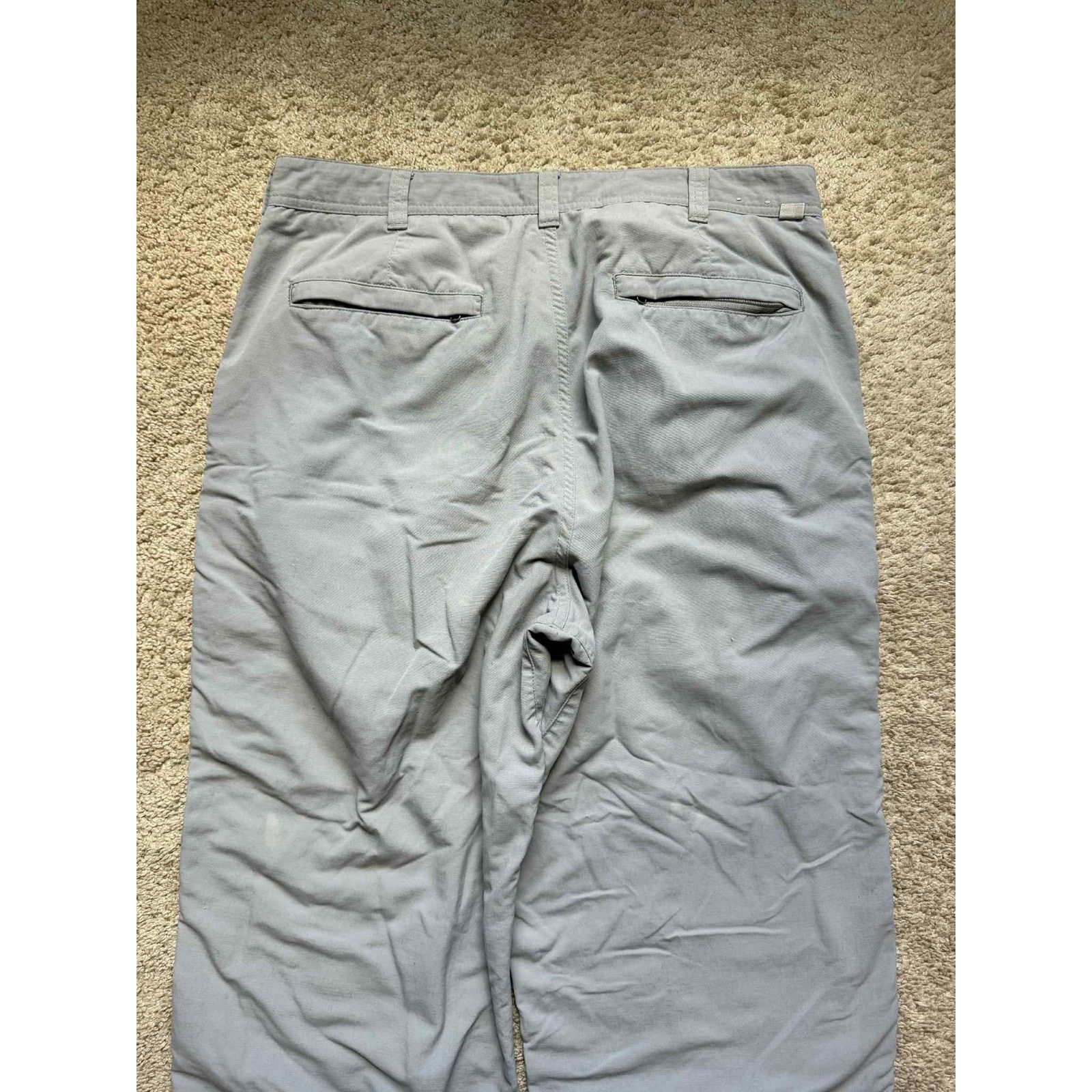 Rei Rei UPF 50+ Straight Leg Hiking Pants Gray Mens W34 L30 Size US 34 / EU 50 - 7 Thumbnail
