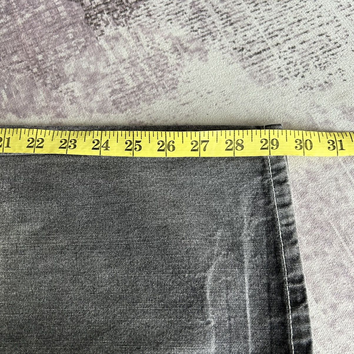 LOWBOX Y2k Lowbox Washed Jeans Size US 31 - 17 Thumbnail