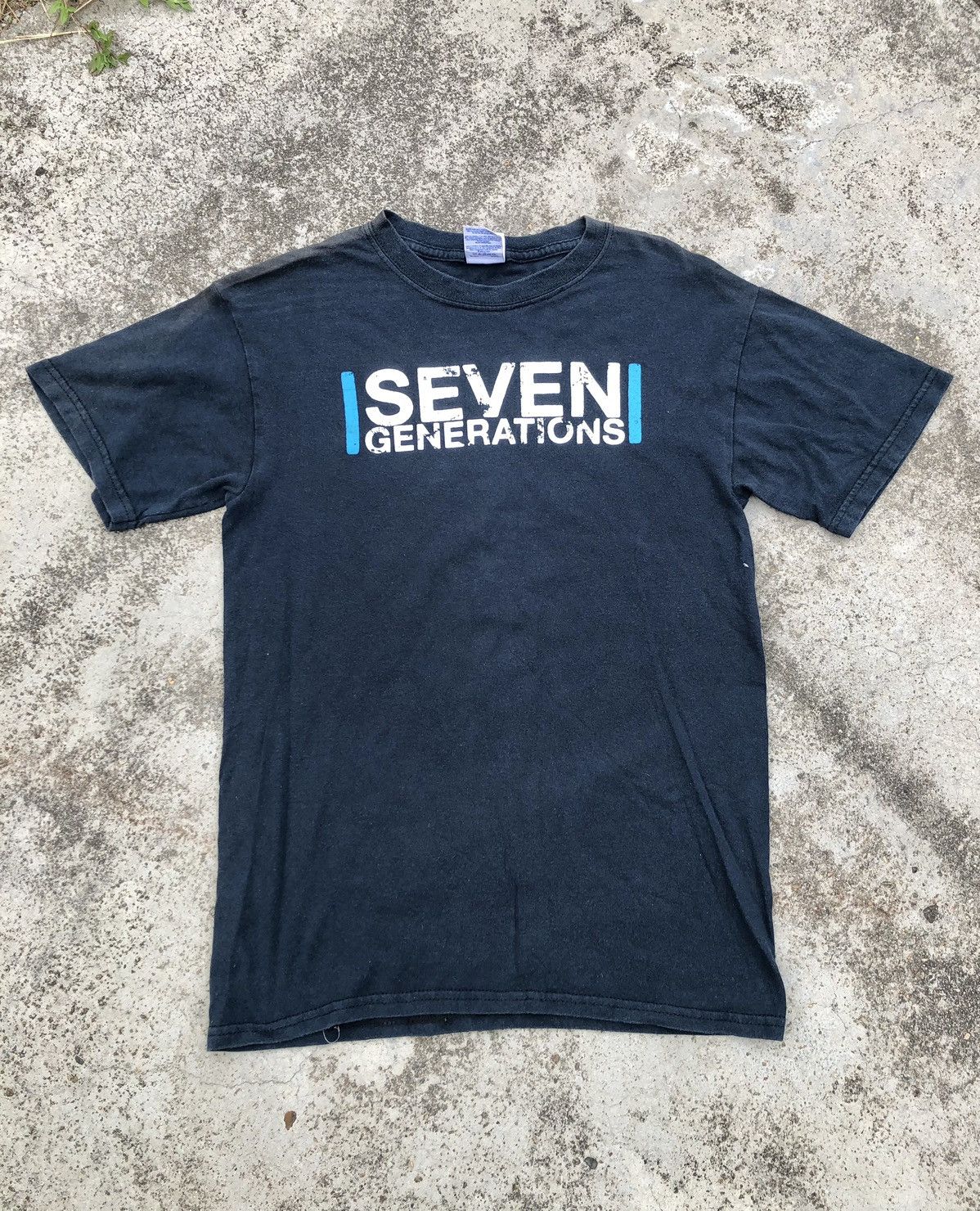 Band Tees × Vintage VINTAGE SEVEN GENERATIONS BAND TEE Size US S / EU 44-46 / 1 - 1 Thumbnail