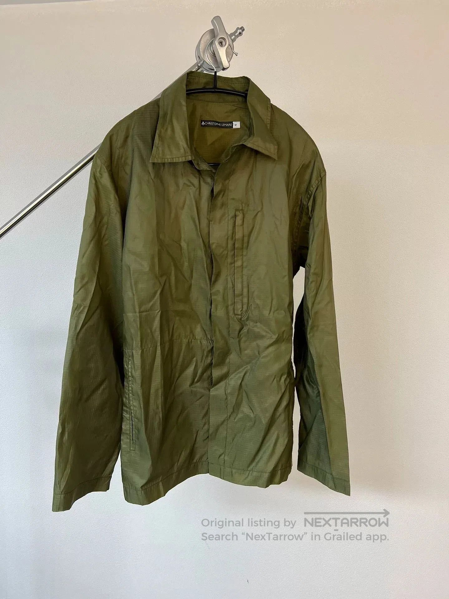 Lemaire Christophe Lemaire Nylon Check Shirt. Size US S / EU 44-46 / 1 - 1 Thumbnail