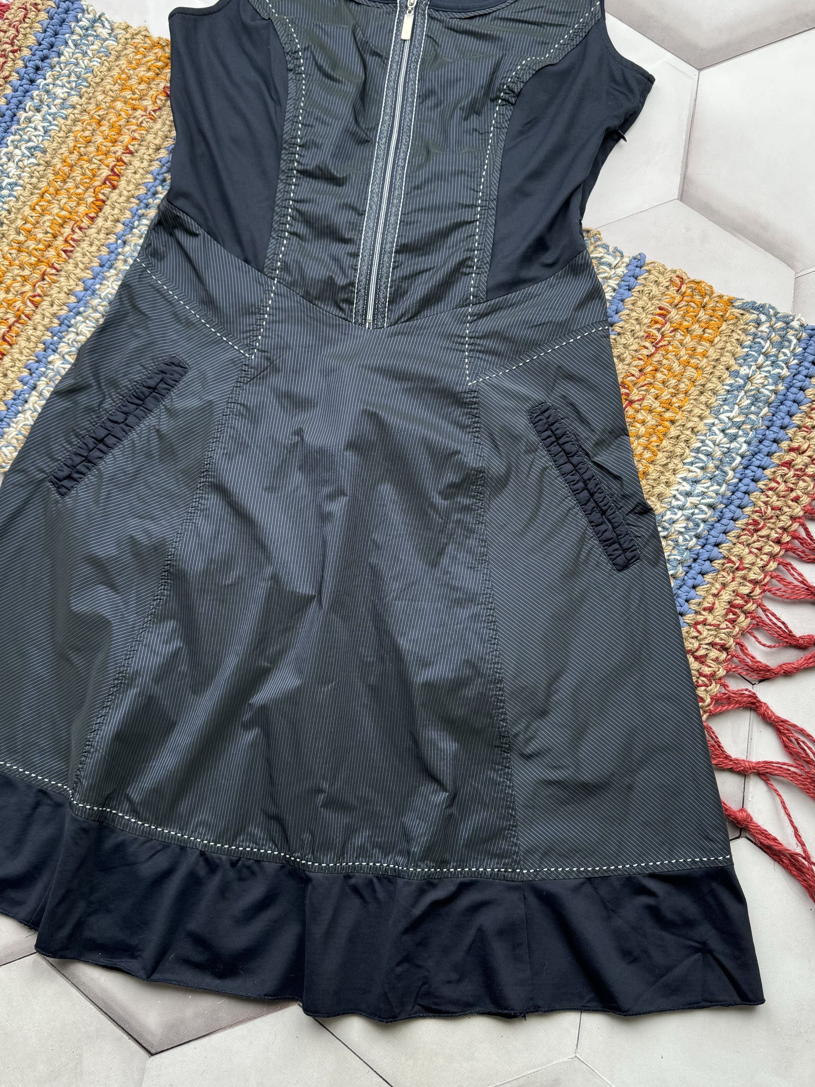 Japanese Brand Vintage Amazing Flared Dress (E4) Size M / US 6-8 / IT 42-44 - 4 Thumbnail