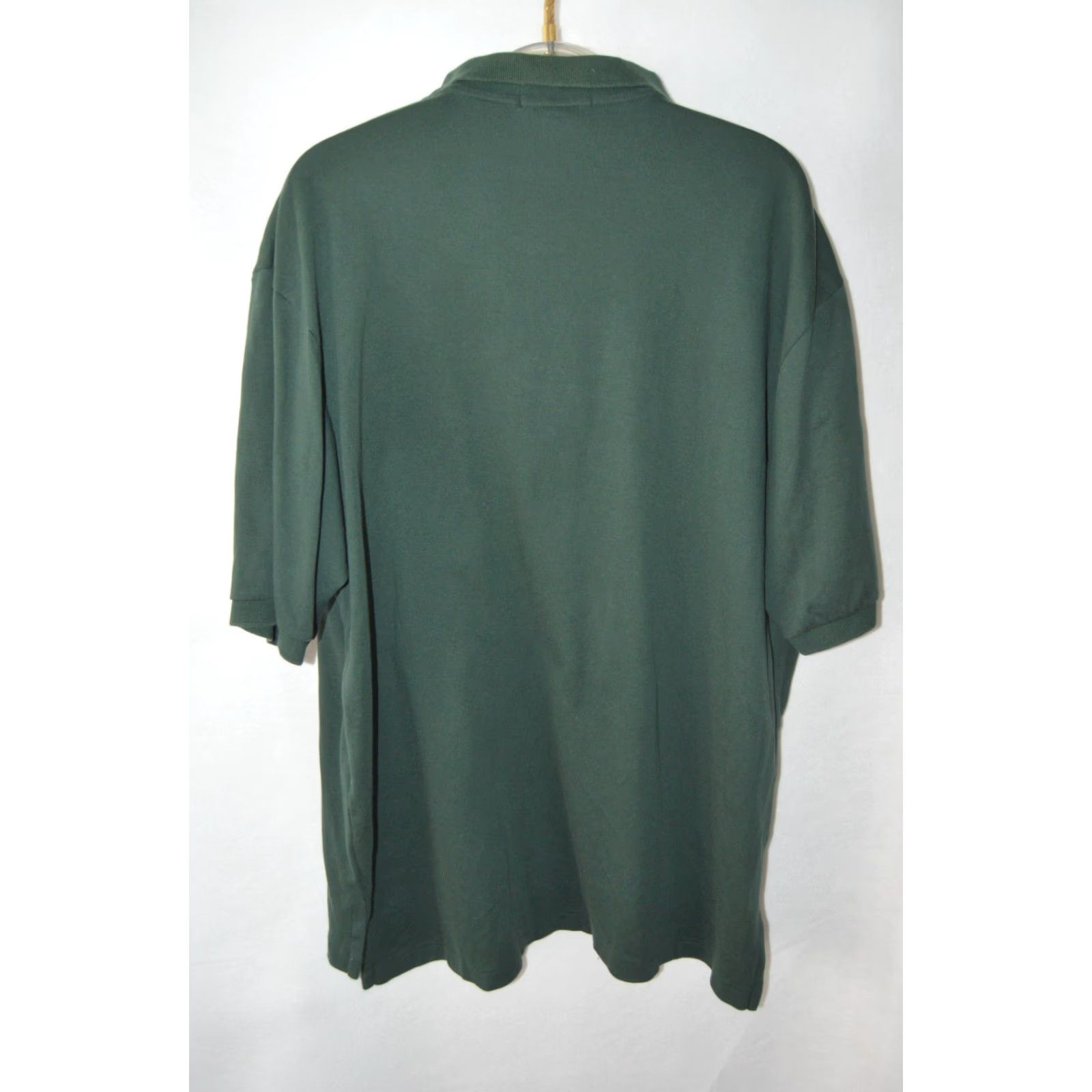 Polo Ralph Lauren VINTAGE Polo Ralph Lauren Polo Shirt SS Men XXL Green Cotton Embroidered Logo Polo Size US XXL / EU 58 / 5 - 2 Thumbnail