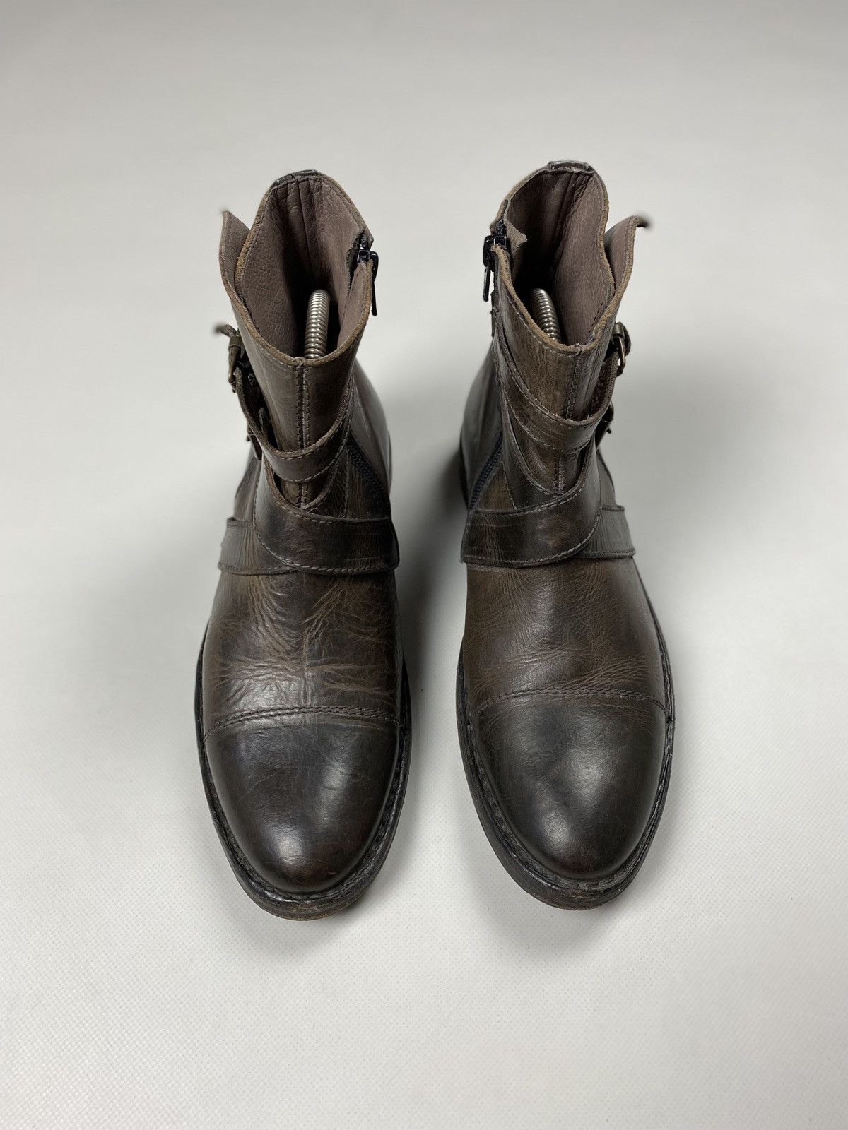 MoMA MOMA ladies avant-garde leather ankle biker boots size 38 Size US 8 / IT 38 - 6 Thumbnail